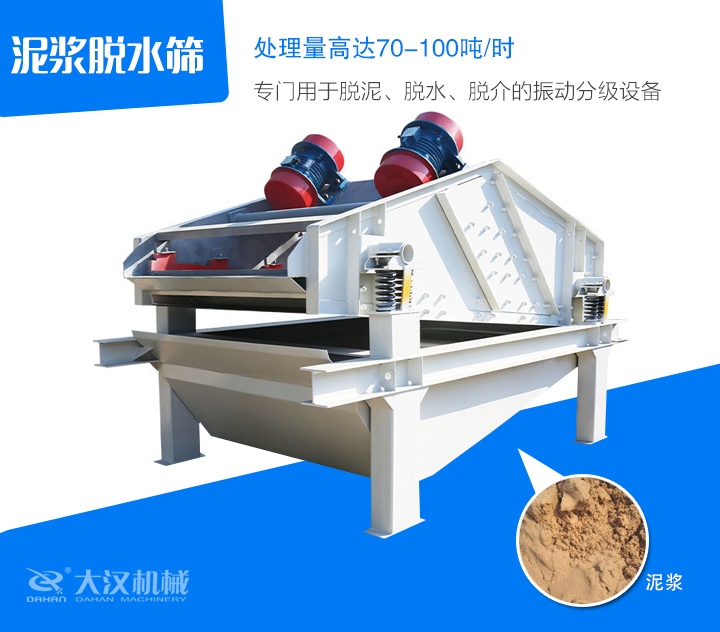 專門用于脫泥、脫水、脫介的振動(dòng)分級(jí)設(shè)備